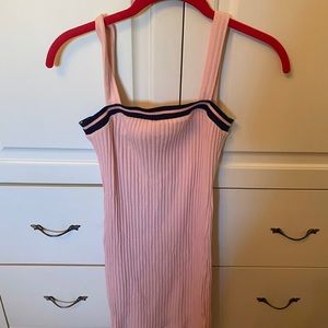 URBAN OUTFITTERS PINK AND BLUE DRESS